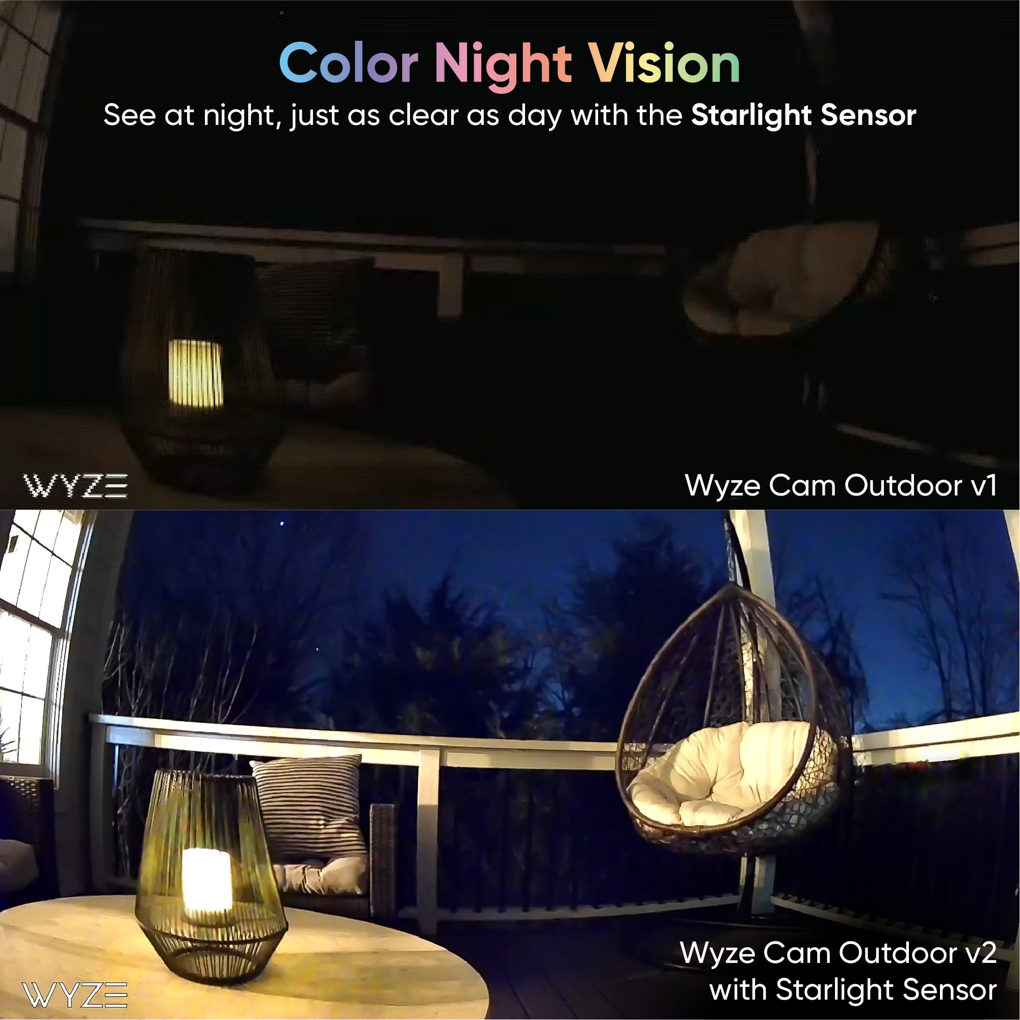 Alternative view of (Refurbished) Wyze Cam Outdoor v2