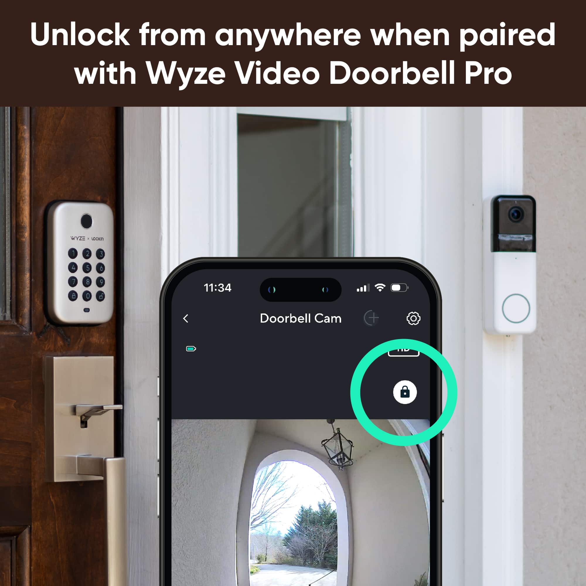 Alternative view of (Refurbished) Wyze Lock Bolt