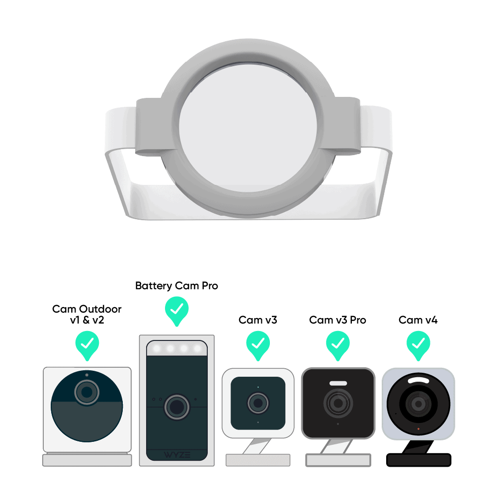 Alternative view of Wyze Cam Close up Lens