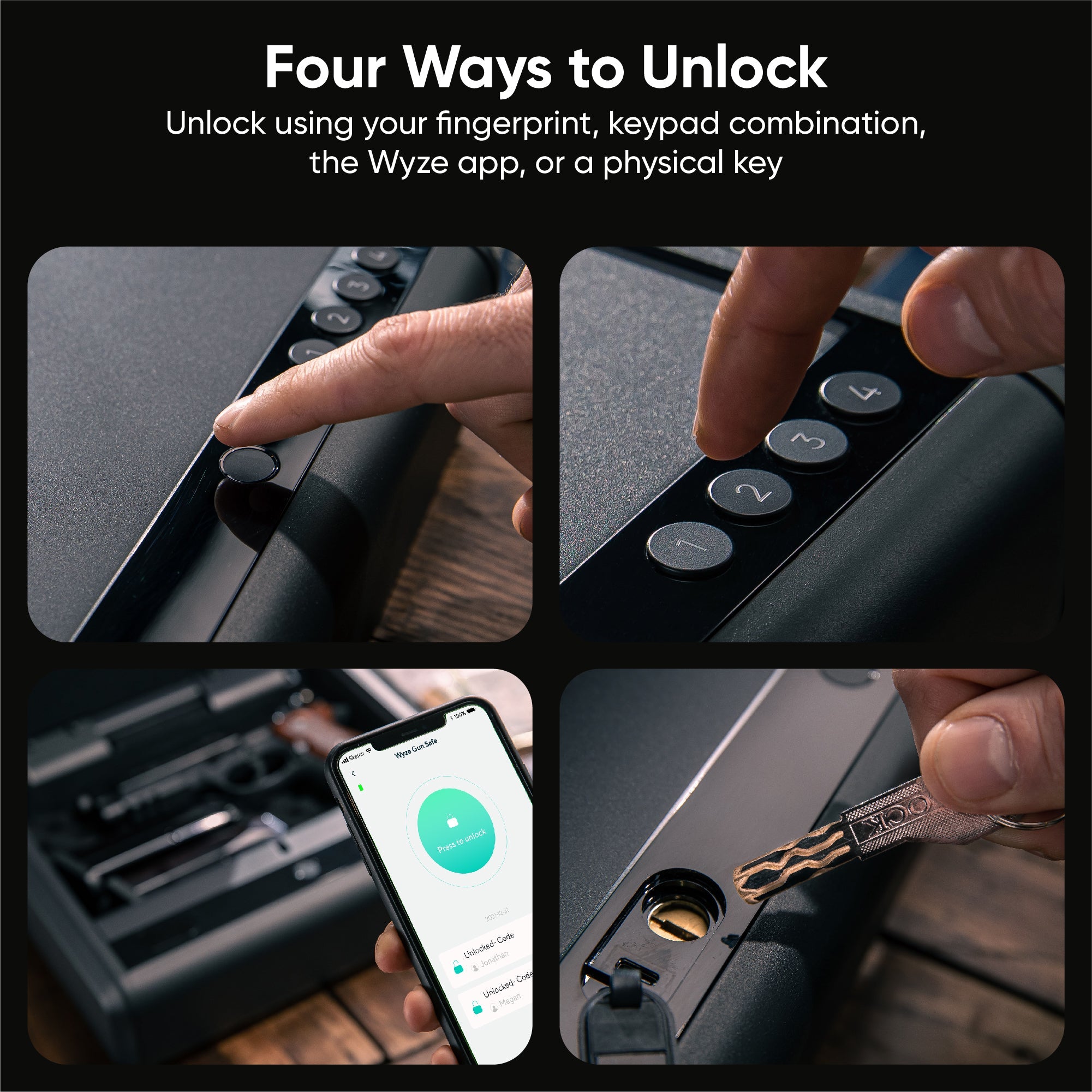 Alternative view of Wyze Gun Safe
