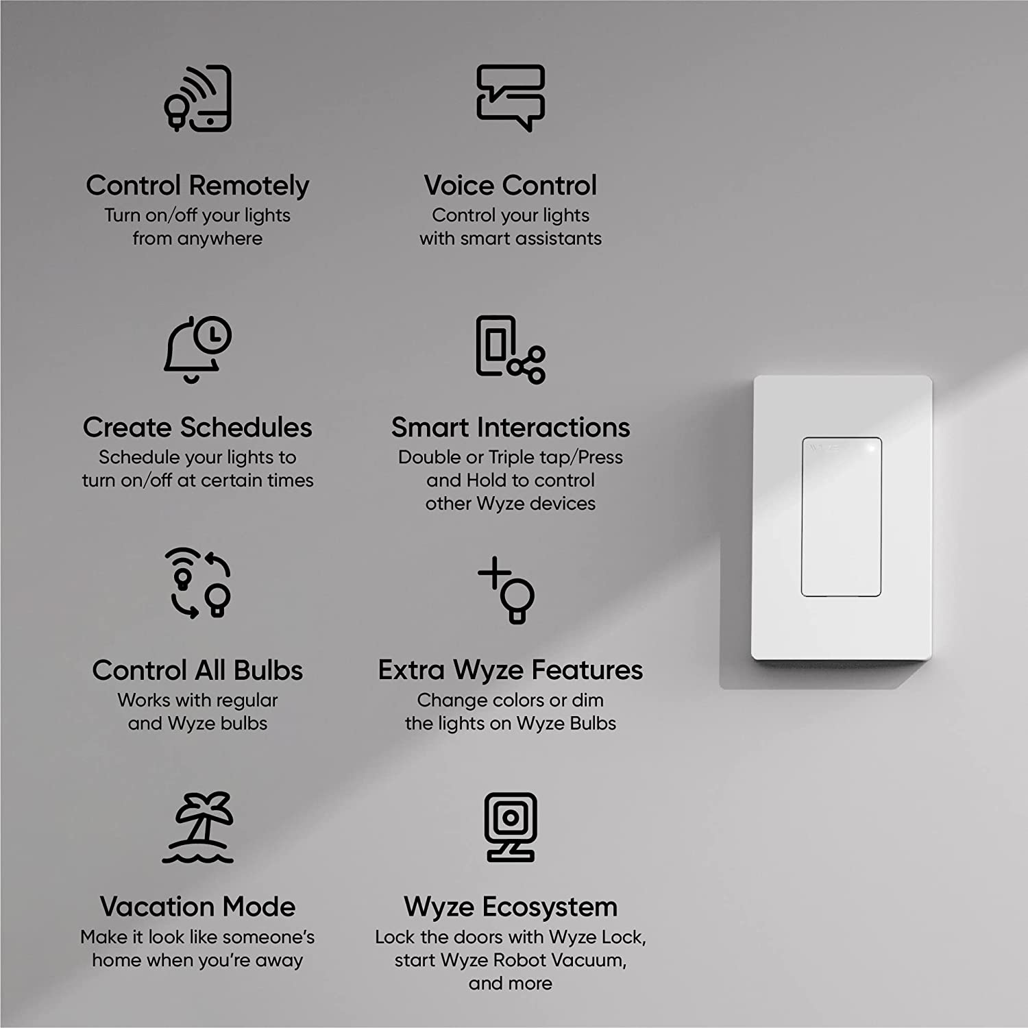 Alternative view of Wyze Switch