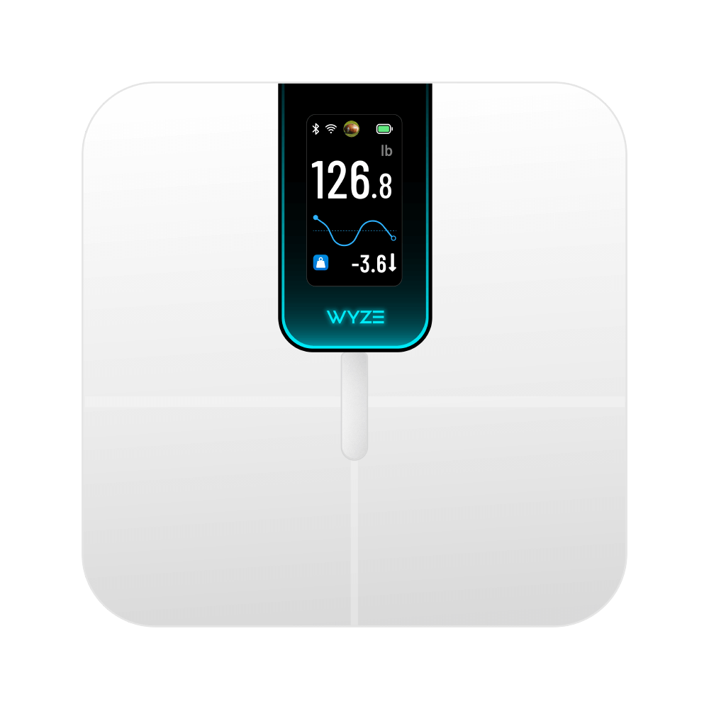 Alternative view of Wyze Scale Ultra